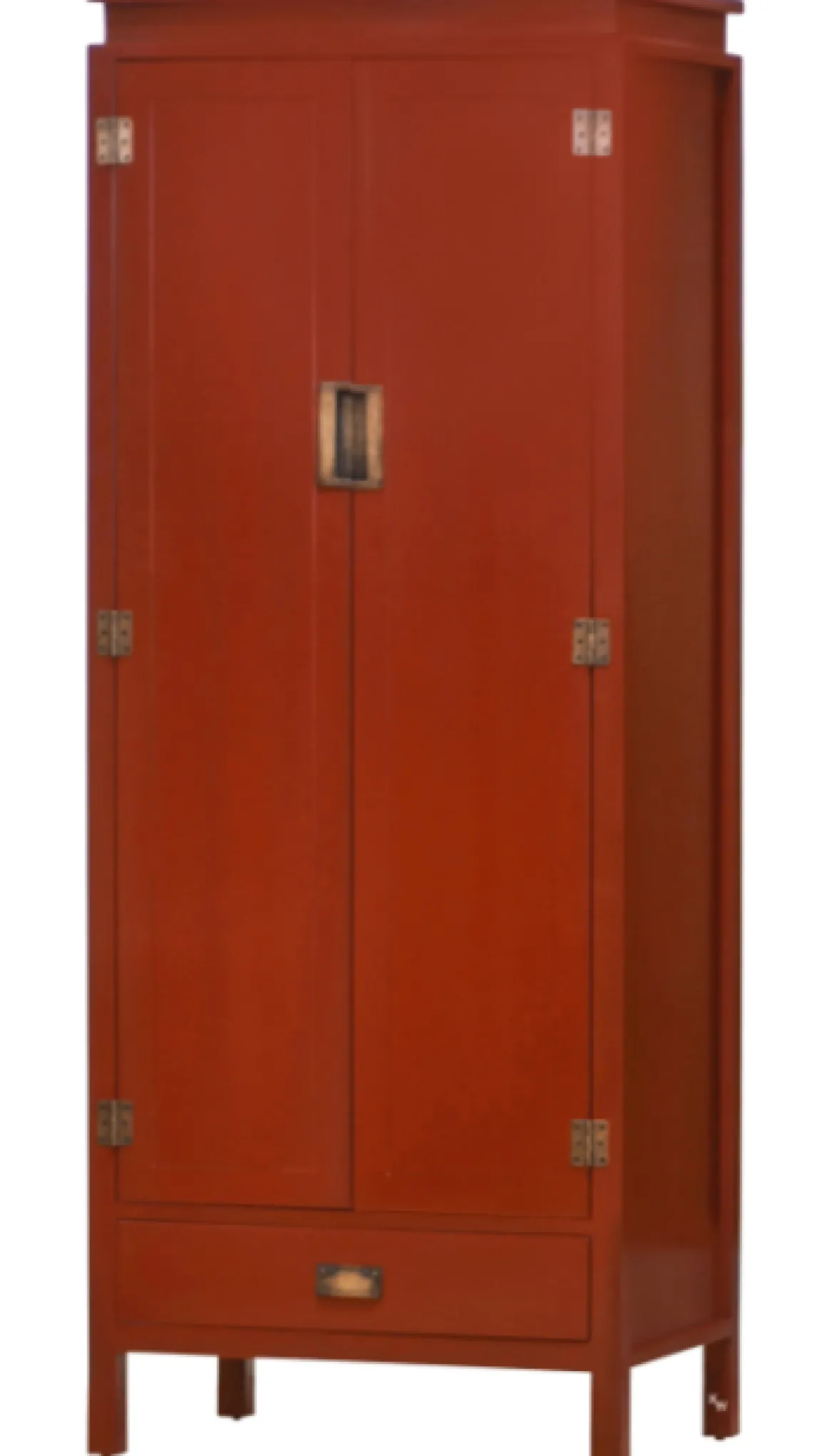 Asiatischer Wäscheschrank rot