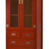 Asiatische Vitrine Yantai rot