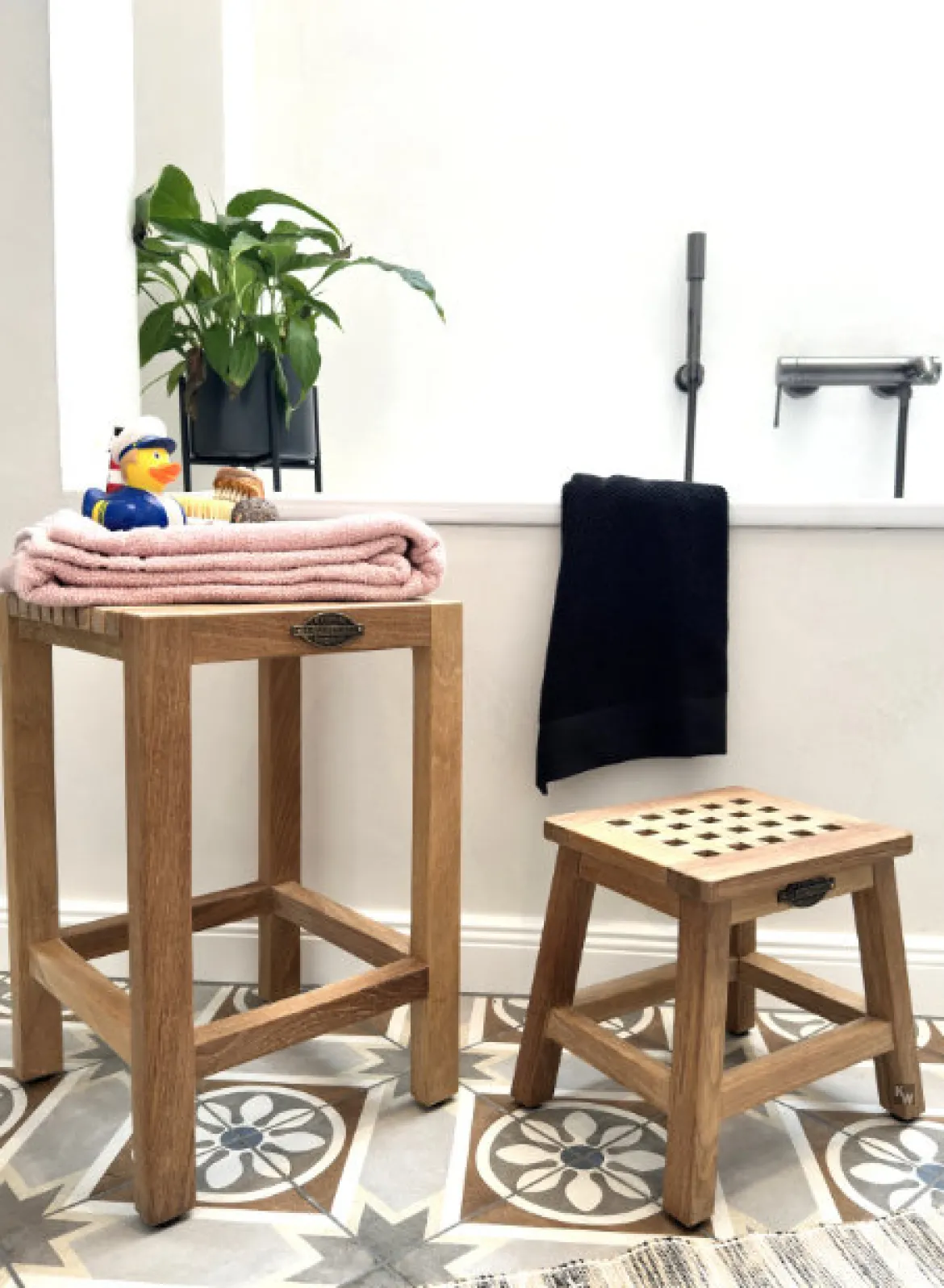 Bad Beistelltisch Holz Loretta