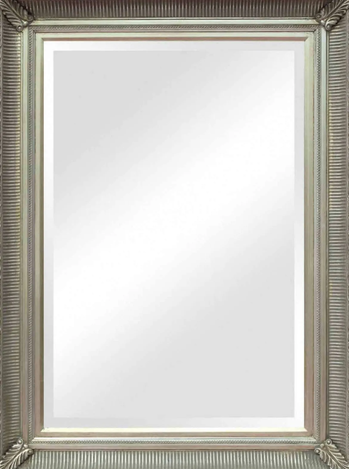 Barockspiegel Sybille silber