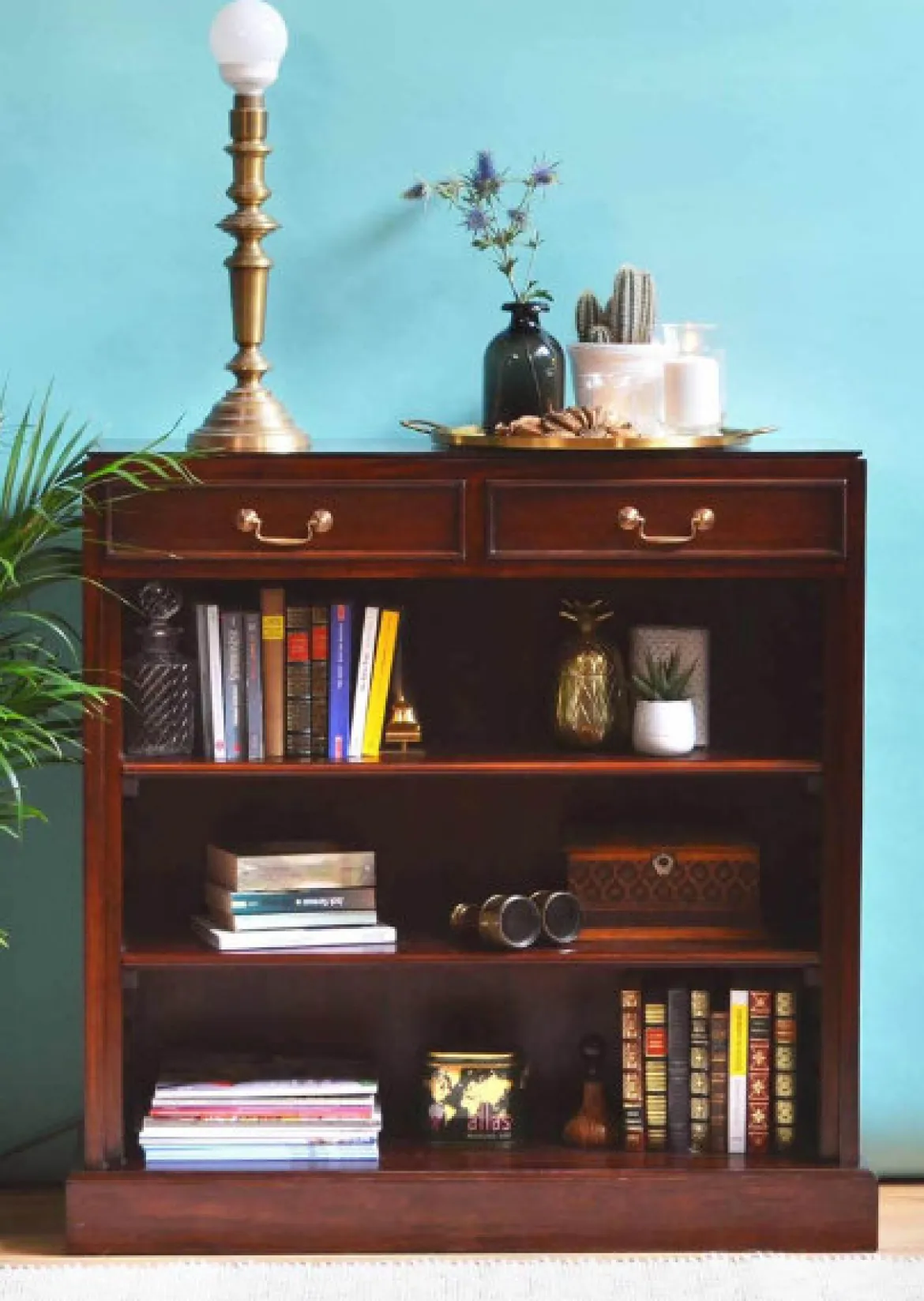 Bücherregal brown walnut