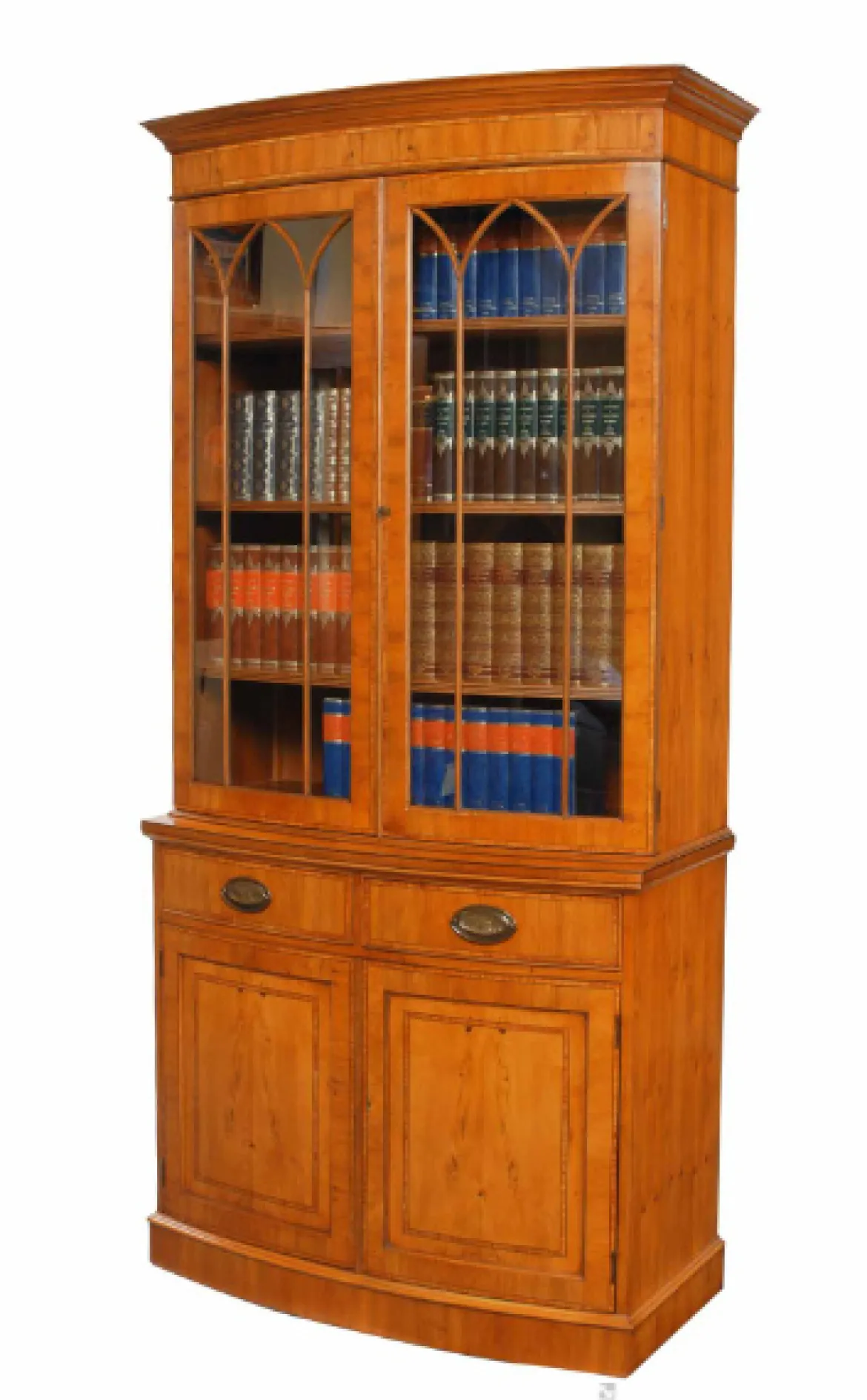 Bookcase Bow 2-türig Eibe