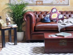 Chesterfield Sofa Philip 2-seat