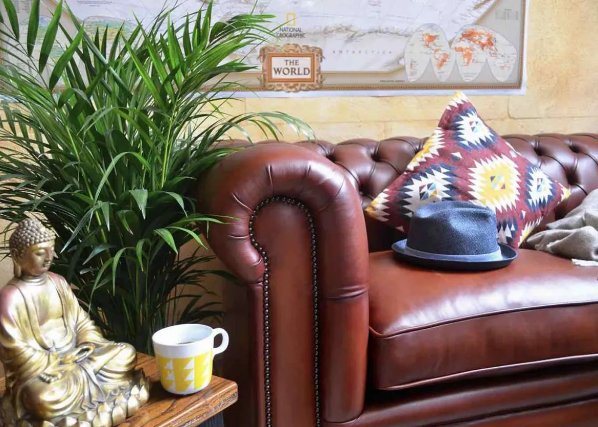 Chesterfield Sofa Philip 4-seat