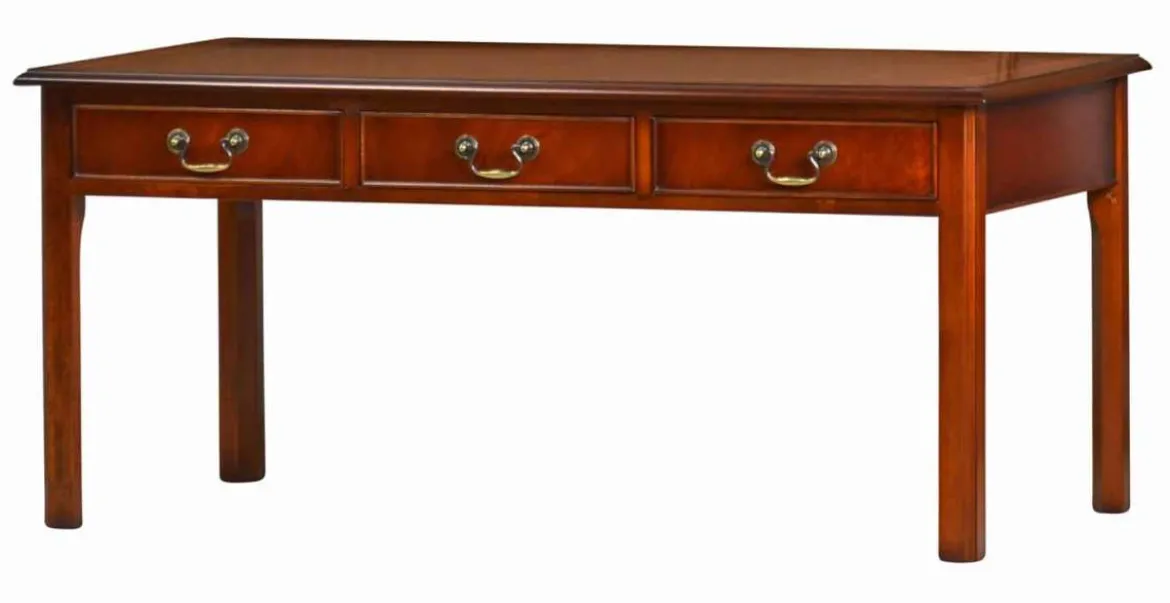 Couchtisch 3 Schubladen Mahagoni