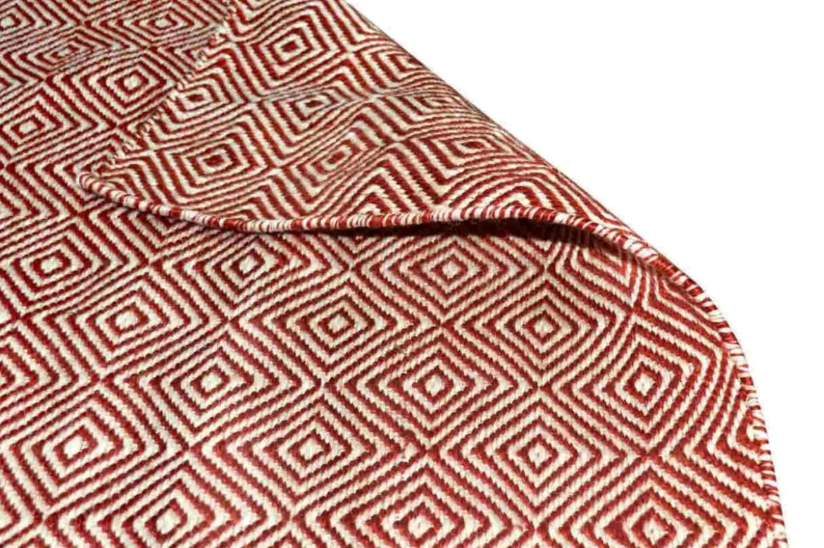 Design Outdoorteppich Solitaire in rot