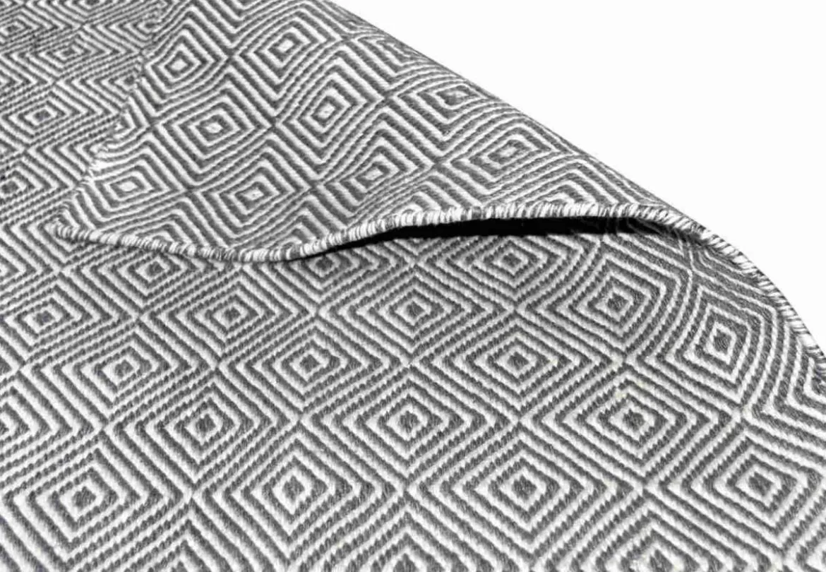 Design Outdoorteppich Solitaire in grau