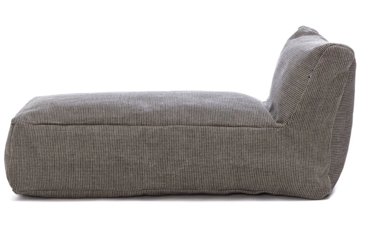DOTTY Chaiselongue grau