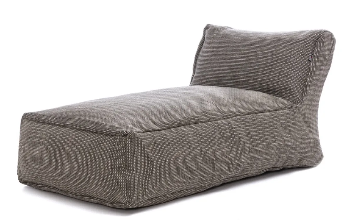 DOTTY Chaiselongue grau