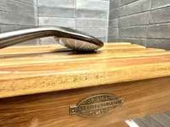 Duschhocker Holz Delio