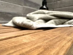 Duschhocker Holz Stella