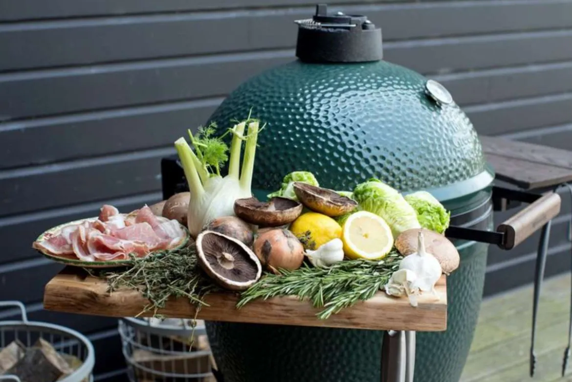 Egg-Mates Seitentische für Big Green Eggs