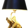 Figurenleuchte Goldschwein