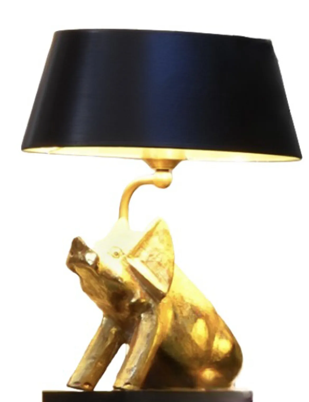 Figurenleuchte Goldschwein