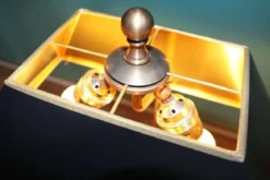 Figurenleuchte Tempellöwe