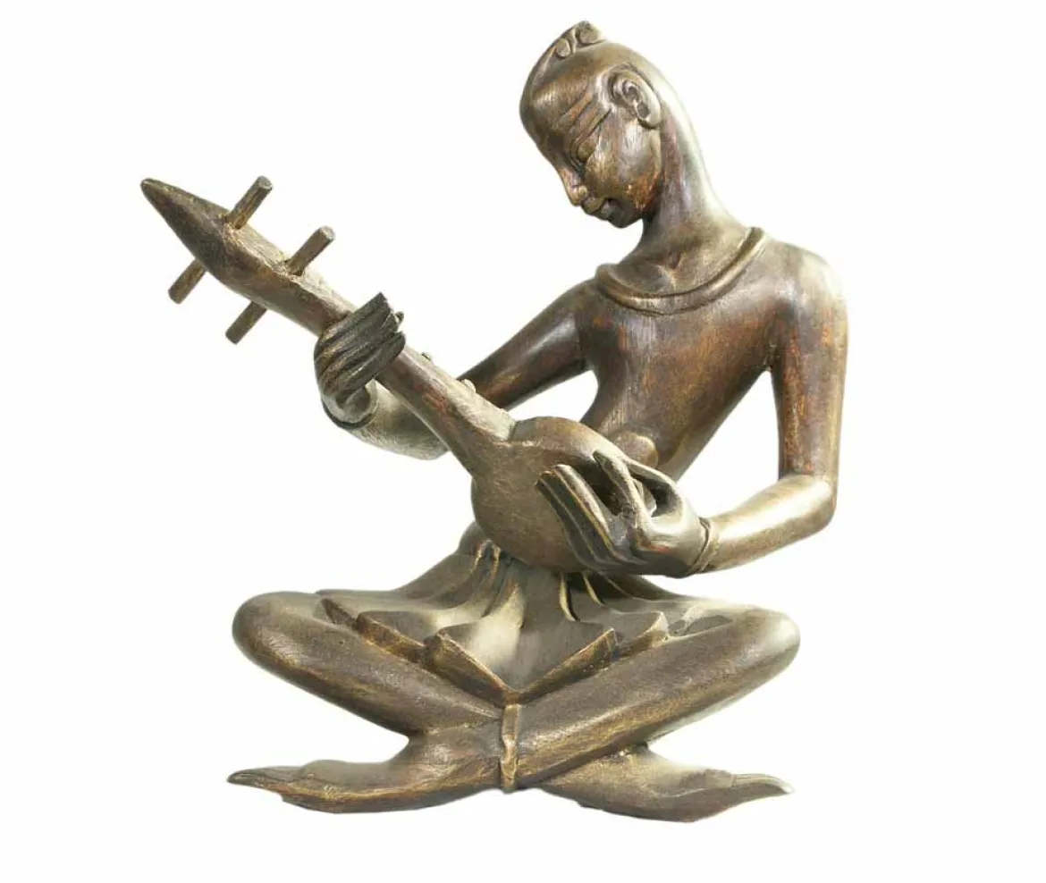 Figur mit Ukulele