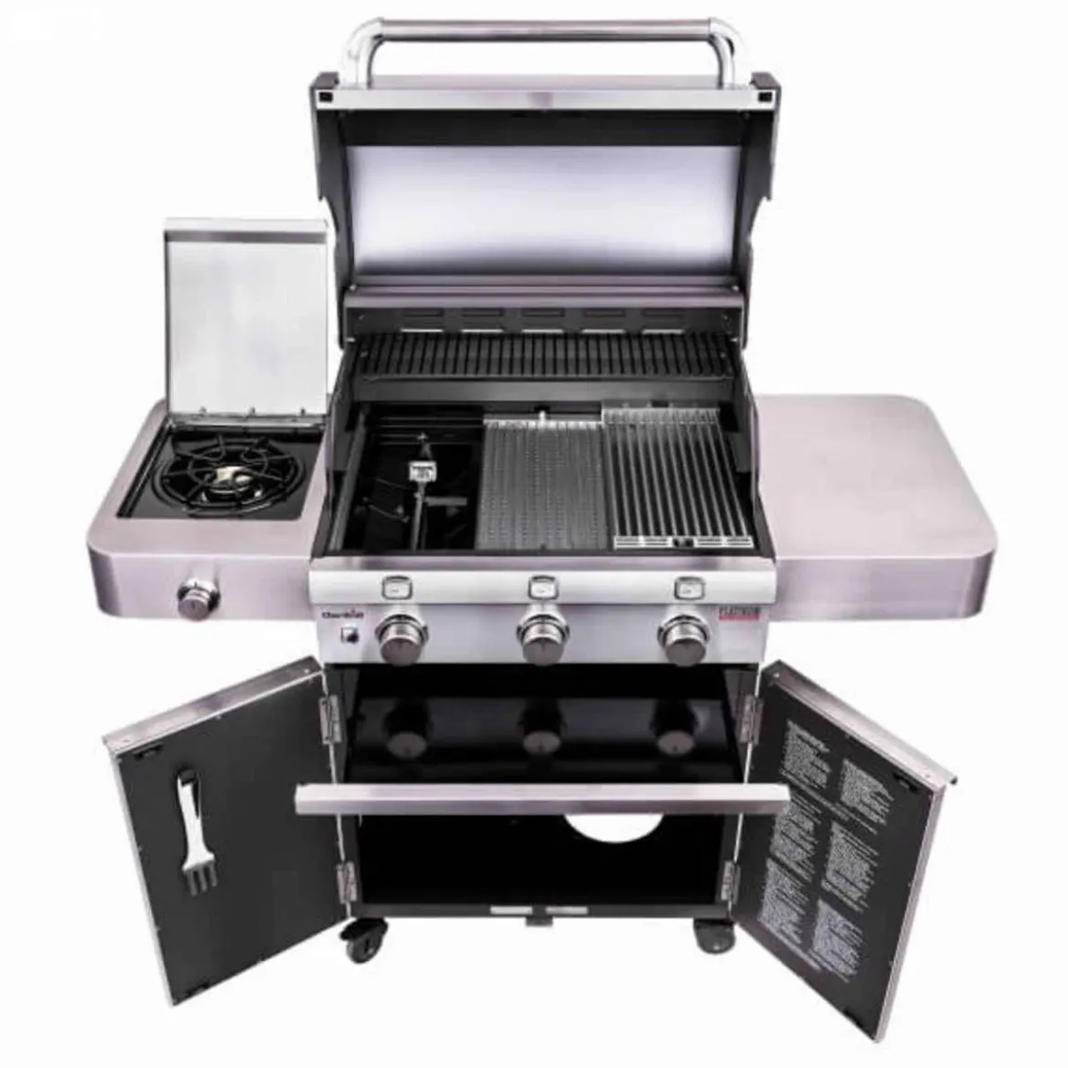 Gasgrill Char-Broil Platinum 3400 S Edelstahl 3 Brenner