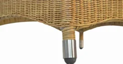 Geflecht Sessel Turin Cream