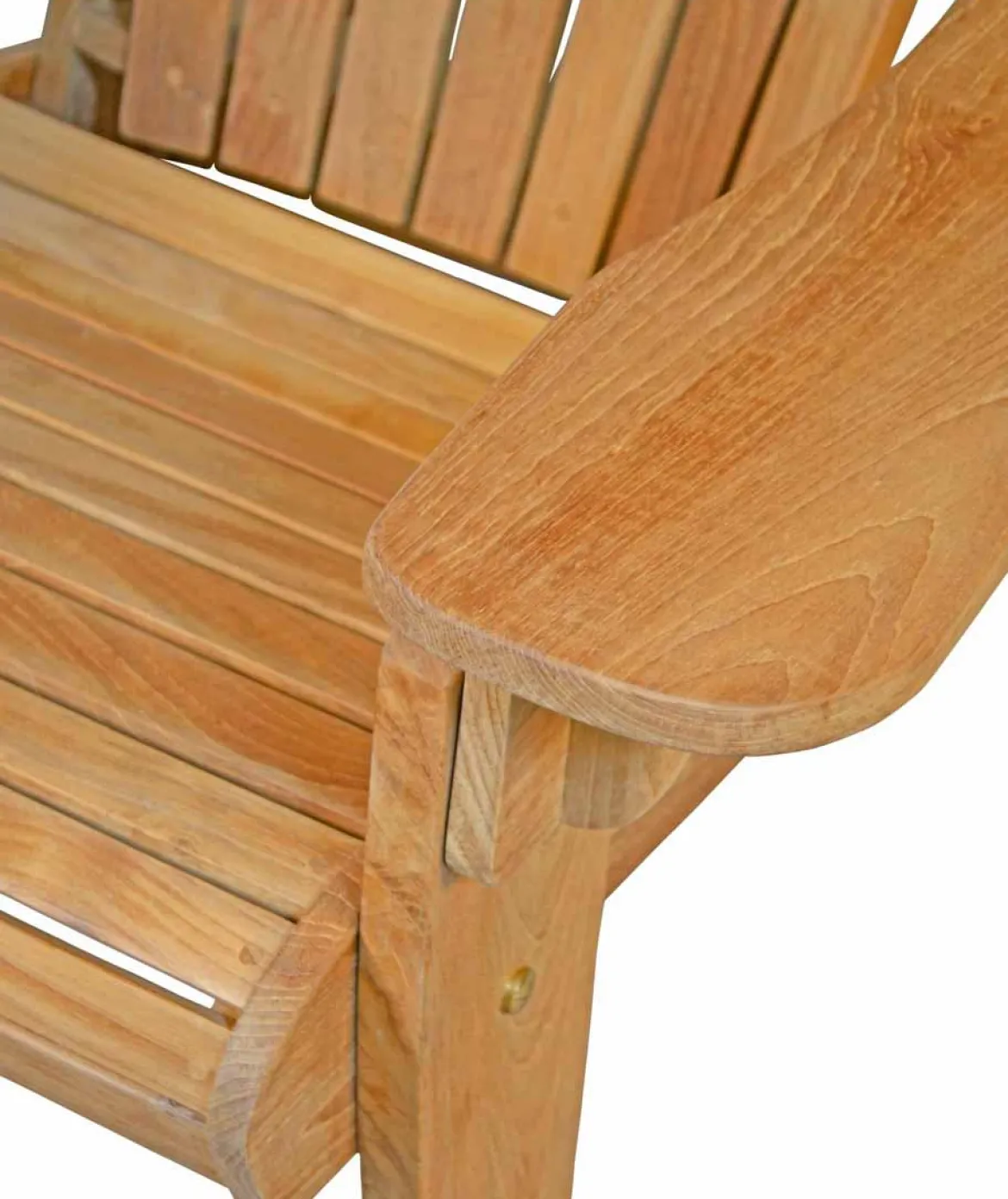 Hamburger Alstersessel in Teak gefertigt
