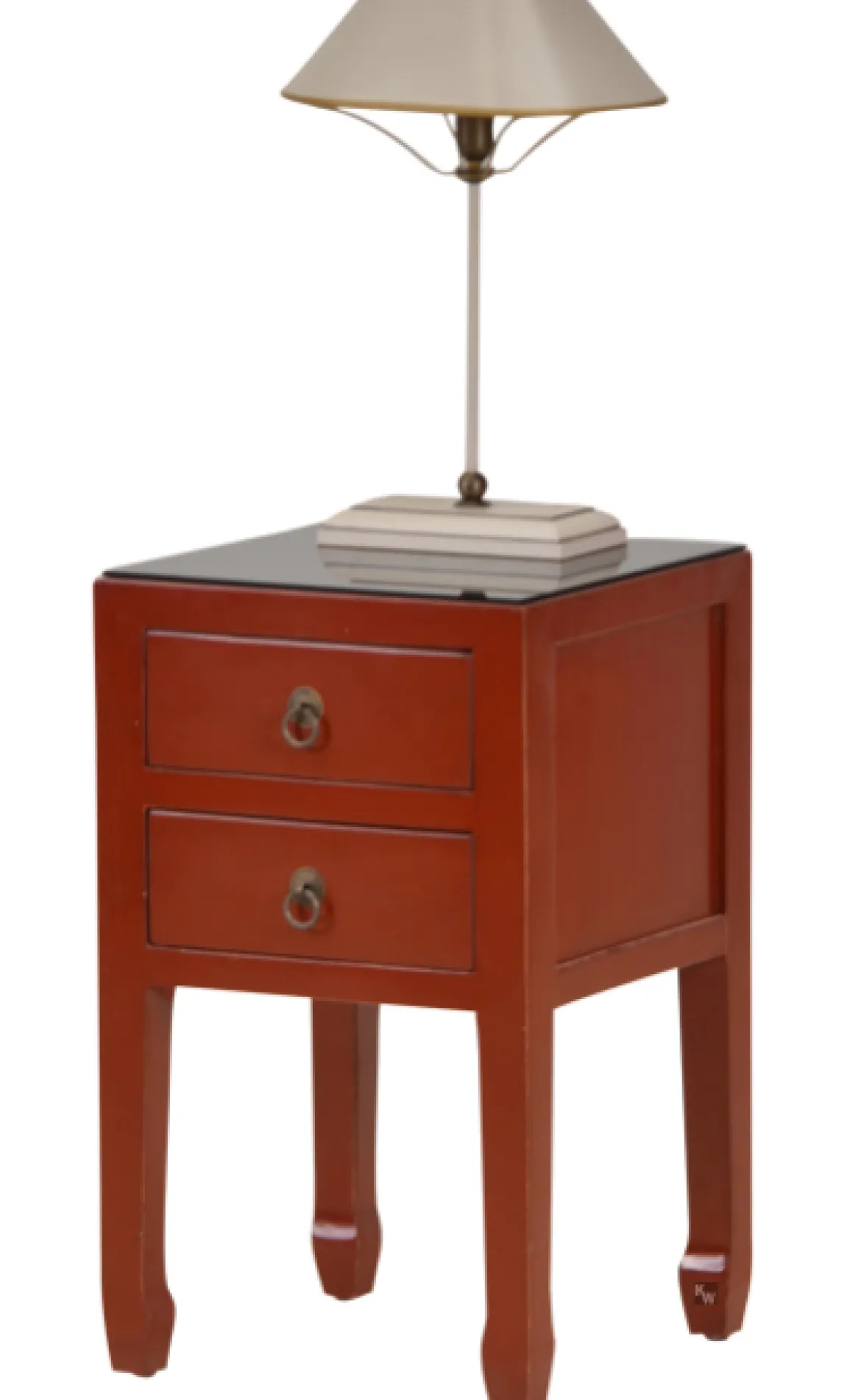 Lampentisch Asia Shaanxi rot
