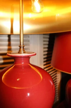 Lampe Ochsenblut bauchig