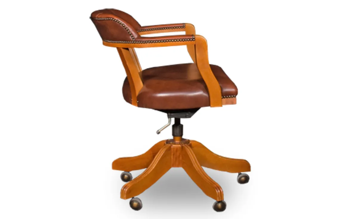 Leder Bürostuhl Charing Cross Swivel