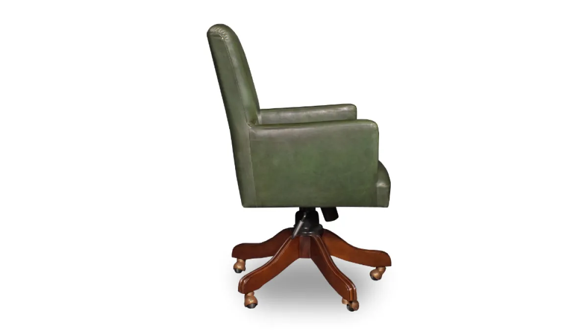 Leder Bürostuhl Stratford Swivel