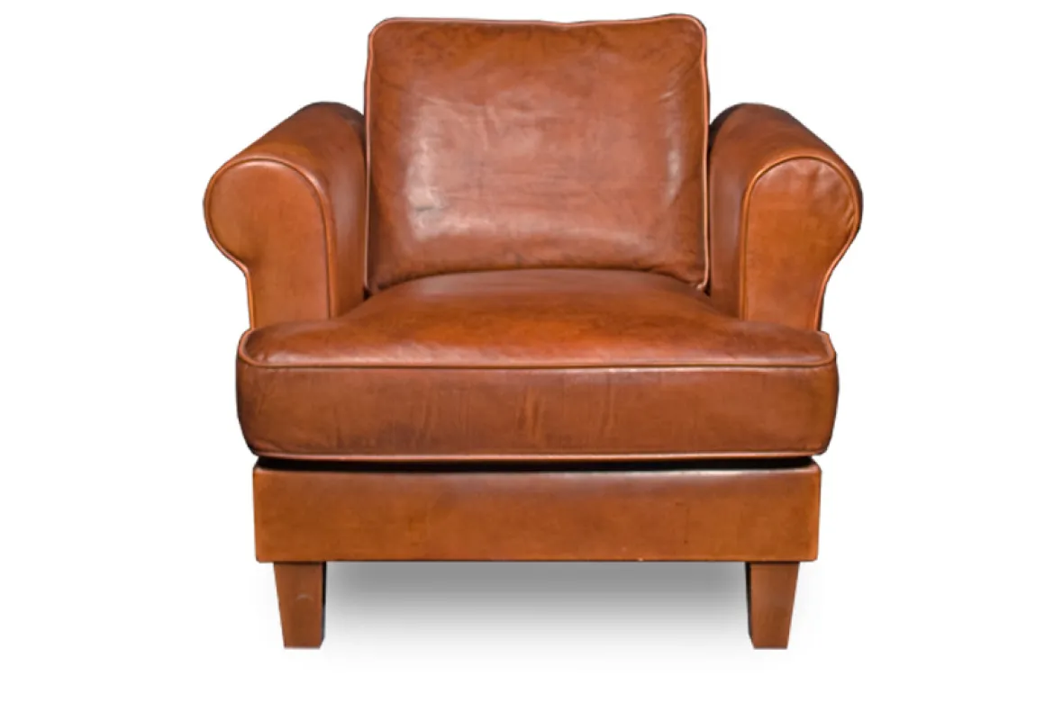 Leder Sessel Farnham