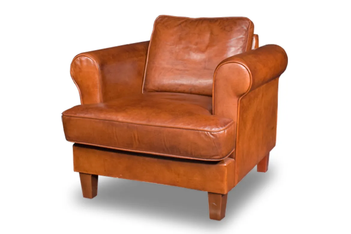 Leder Sessel Farnham
