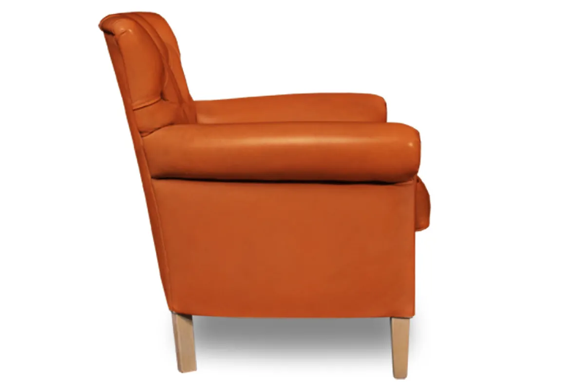 Leder Sessel Glastonbury