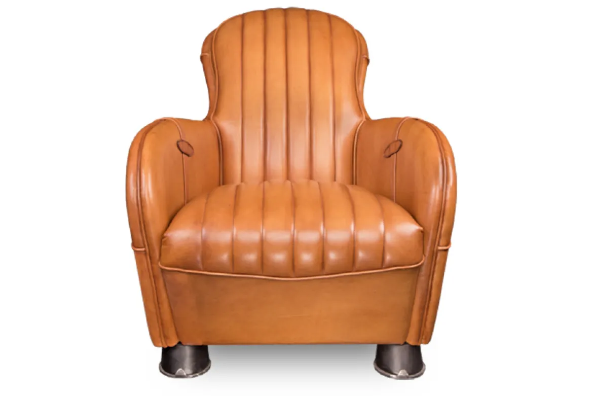 Leder Sessel Memphis