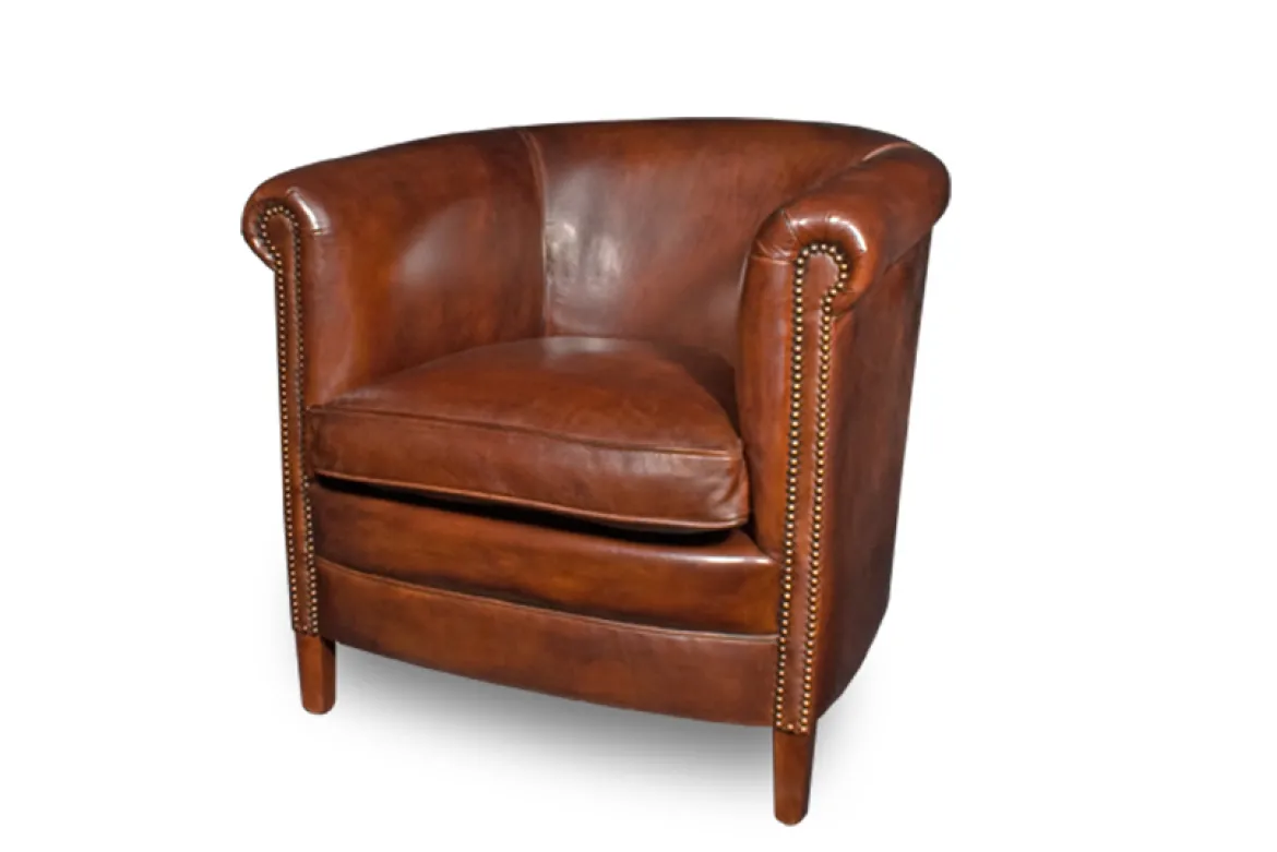 Leder Sessel Sutton
