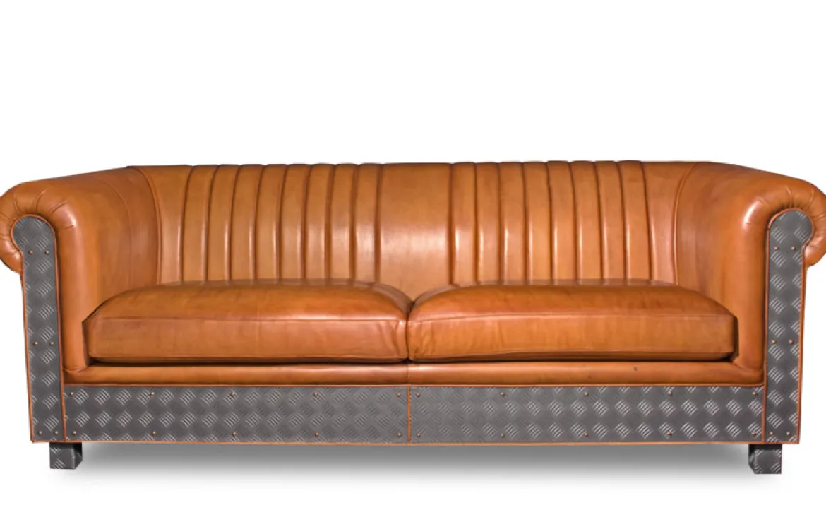 Leder Sofa Astoria
