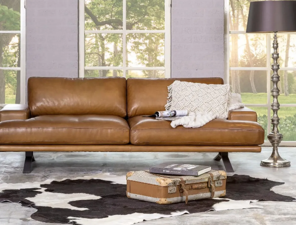 Leder Sofa Bel Air