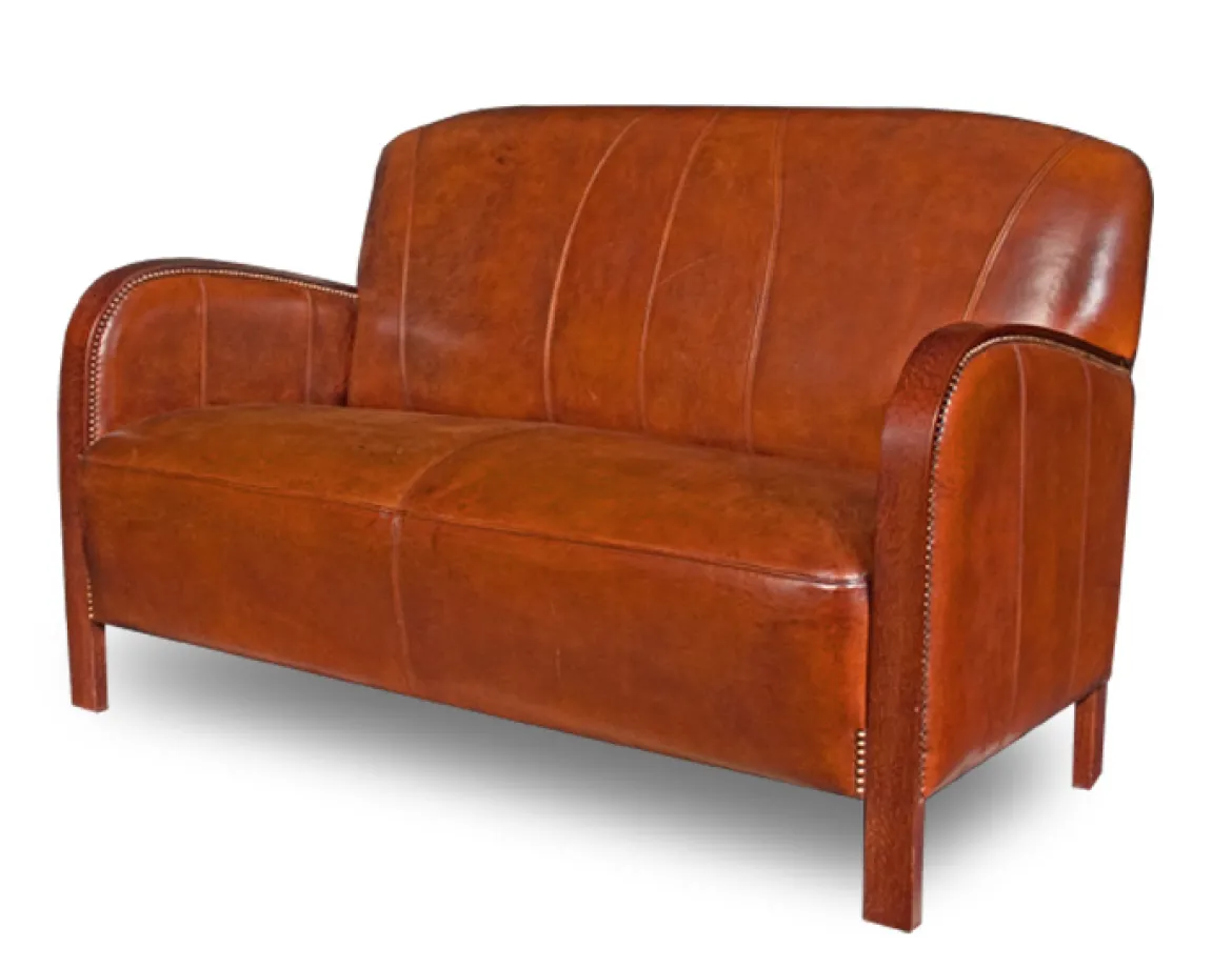 Leder Sofa Farington