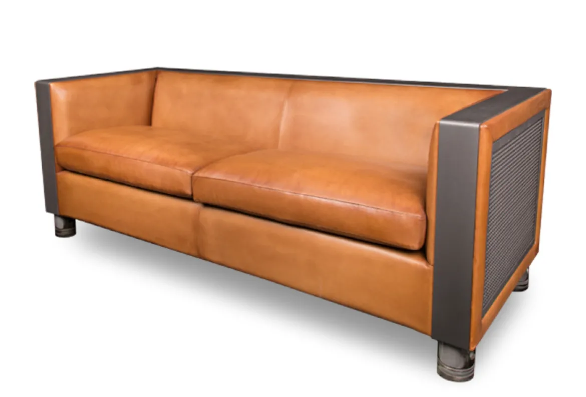 Leder Sofa Hudson