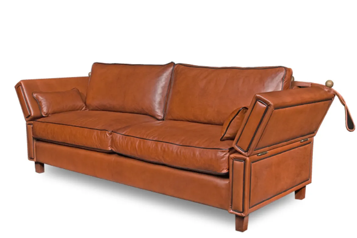 Leder Sofa New England