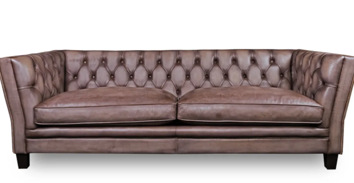 Leder Sofa Sussex
