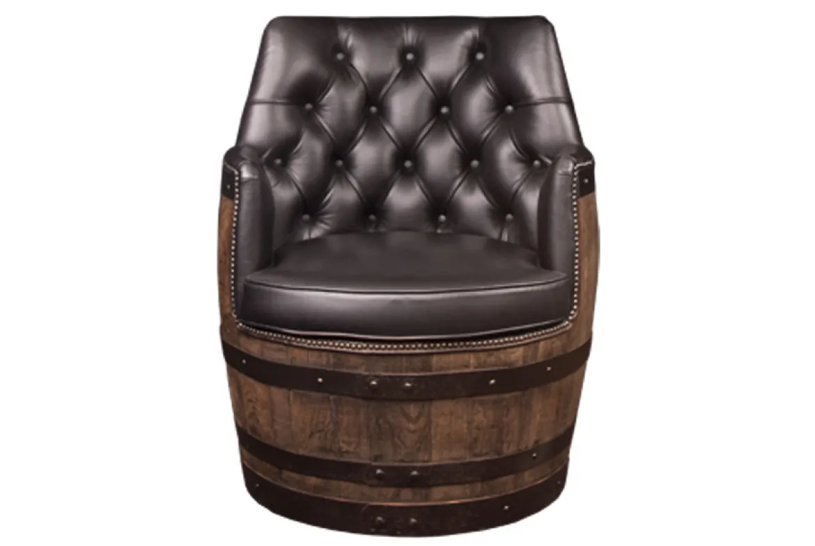 Leder Stuhl Kenmore mit Armlehne