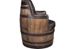 Leder Stuhl Kenmore mit Armlehne