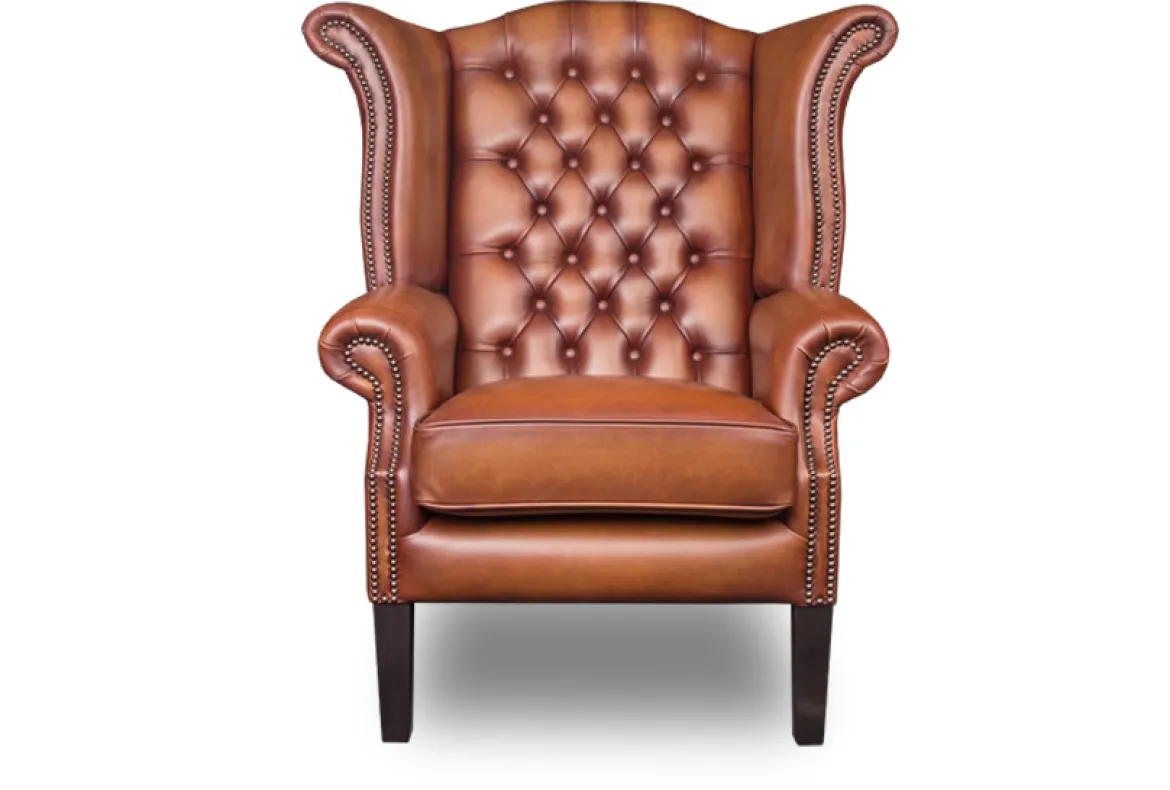 Leder Wing Chair Basingstoke