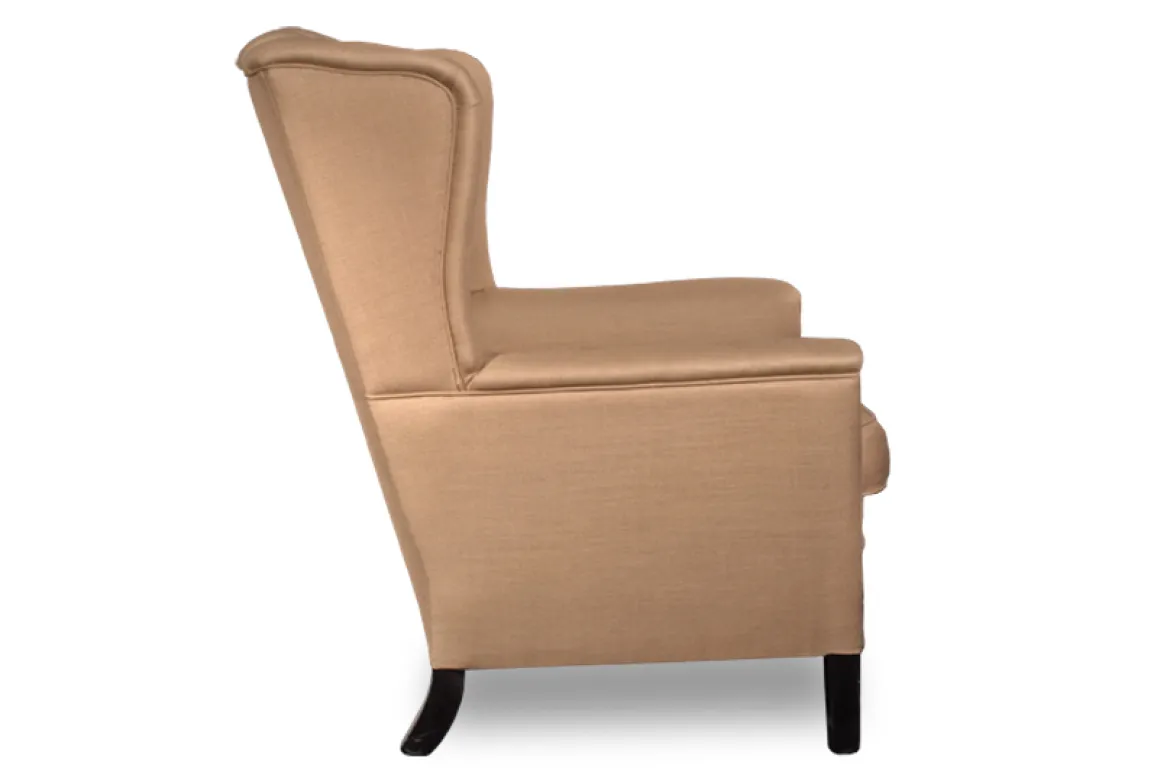 Leder Wing Chair Bowles