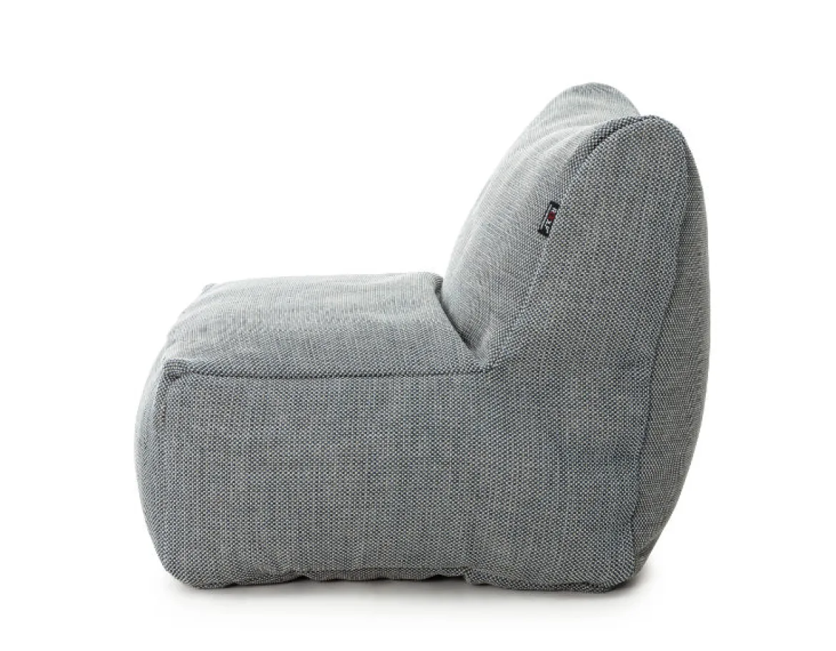 Lounge Kissen Dotty Sitz blau