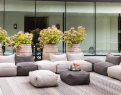 Lounge Sessel Dotty Sitz beige