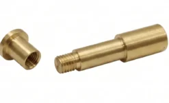 Messing Hülsenschraube massiv 2-teilig CJ-3 60 x 9 / 15 mm