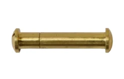 Messing Hülsenschraube massiv 2-teilig ST-2 62 x 10 / 15 mm