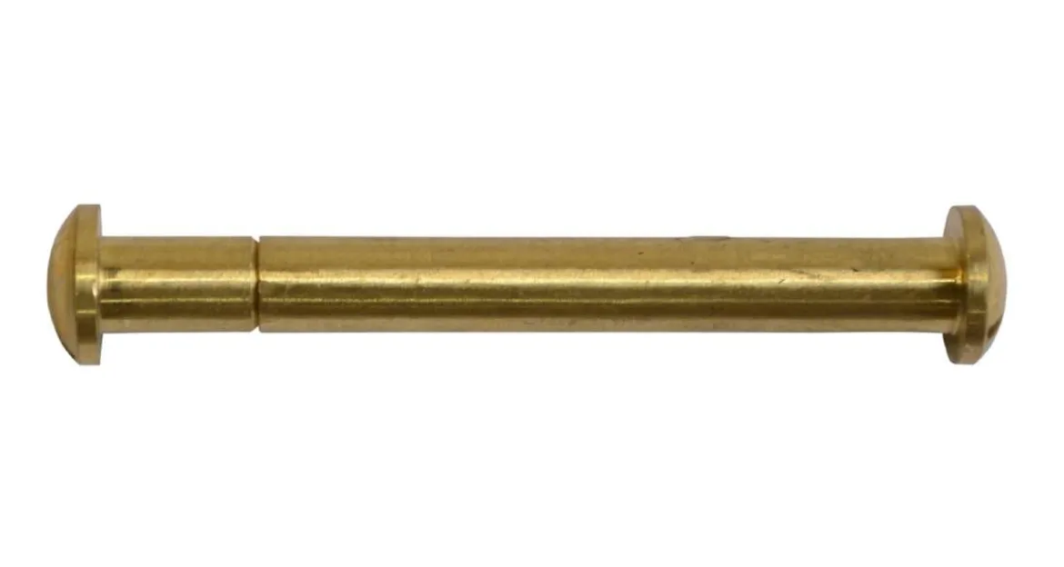 Messing Hülsenschraube massiv 3-teilig TX-2 89 x 9 / 15 mm