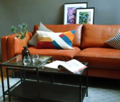 Modern Style Ledersofa Manhattan
