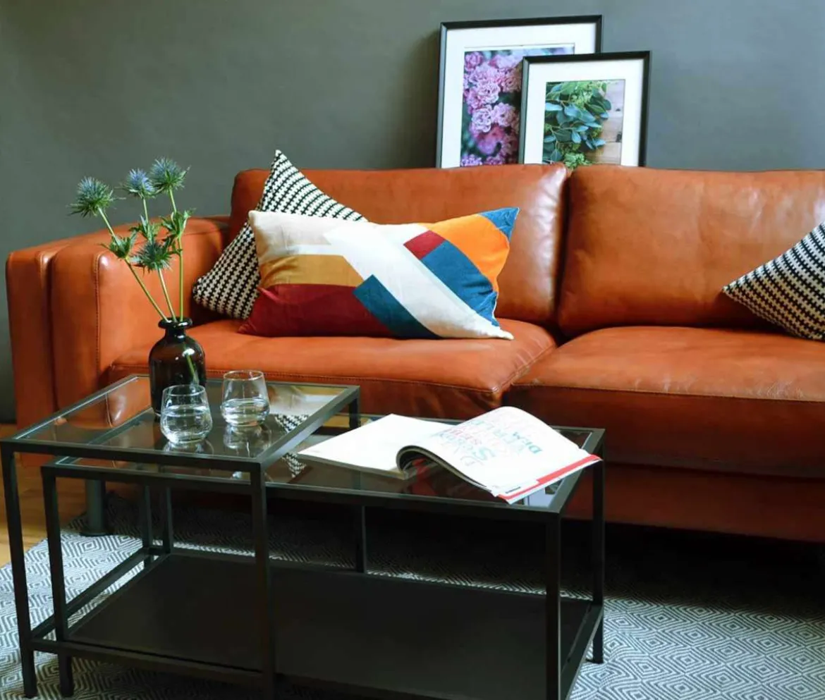 Modern Style Ledersofa Manhattan