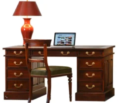 Pedestal Desk Murray Mahagoni